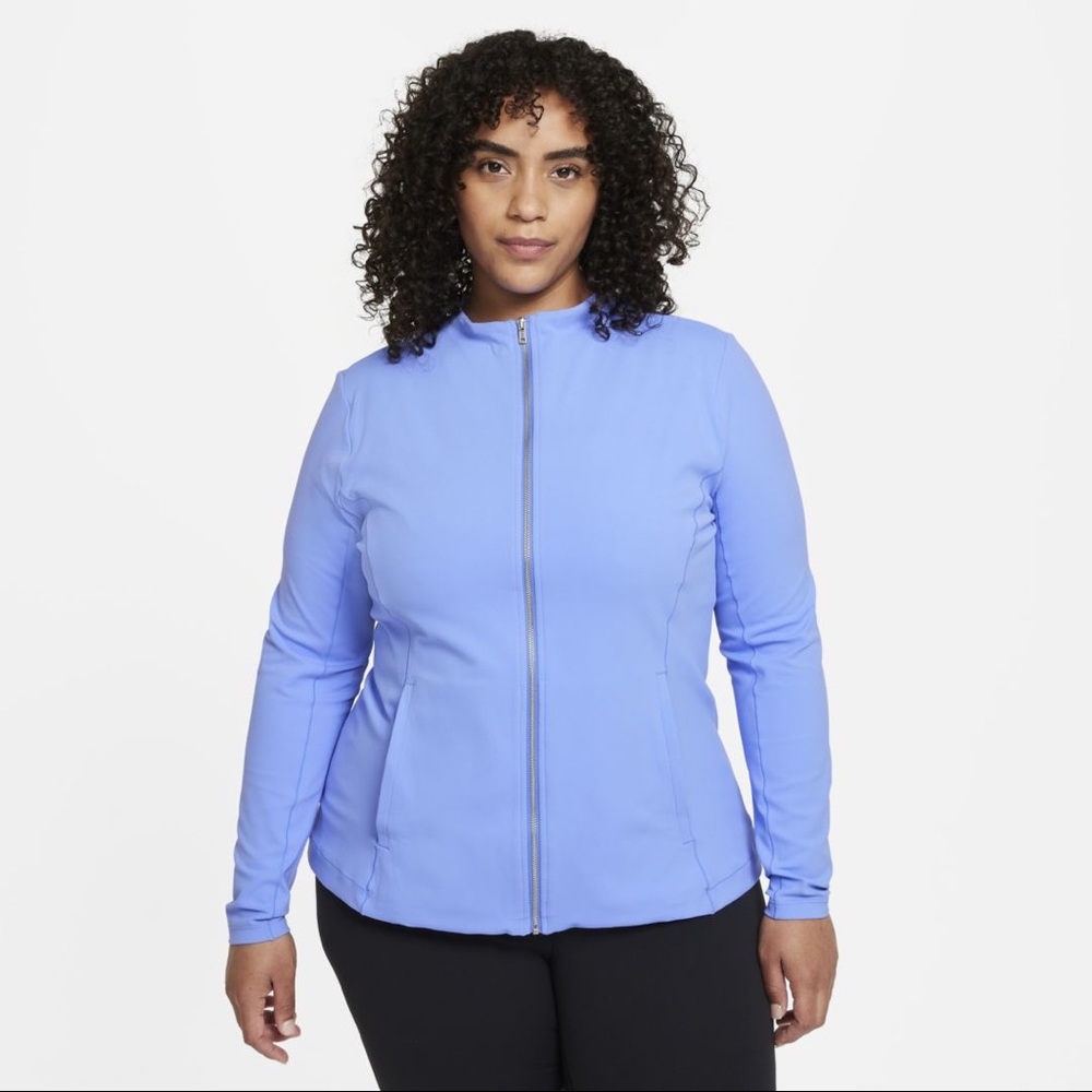 New NIKE Yoga Luxe Dri-fit Women's Full-zip Jacket